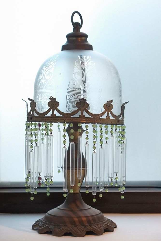Marbella, Spain. Antique lamp circa 1910s.